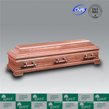 European German Style Cheap Wooden Funeral Coffin Casket_Made in China